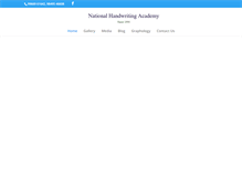 Tablet Screenshot of handwritingtoday.com